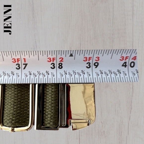 JENNI Quilted Corduroy Top Zip Sling Bag BeltBag/Belt Bag Olive Green-Size S/M - Picture 14 of 14